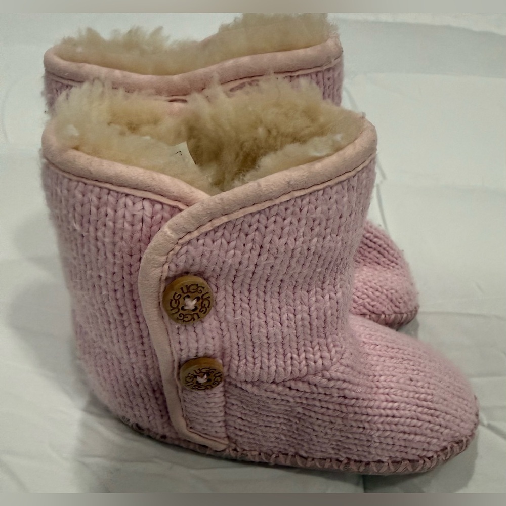 UGG Cream Shearling Lined Booties